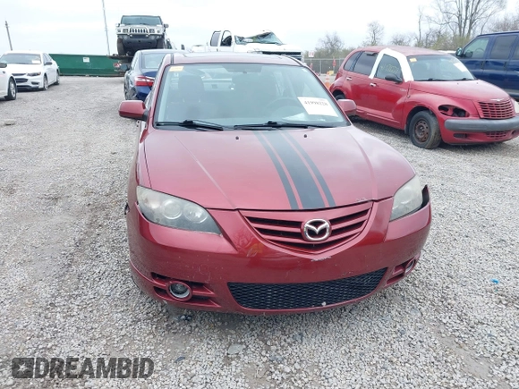 2006 Mazda 3 s with VIN JM1BK324961534203, listed as a IAAI auction lot 41998228 with 124,553 mi miles and . Bid and sale history available at DreamBid. Image 13.