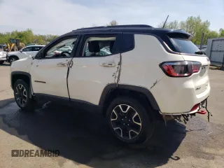 2021 Jeep Compass Trailhawk с VIN 3C4NJDDB9MT553602, выставлен на аукционе Copart как лот 55387255 с пробегом 82 440 миль миль и Чистый • Clean title. История ставок и продаж доступна на DreamBid. Изображение 2.