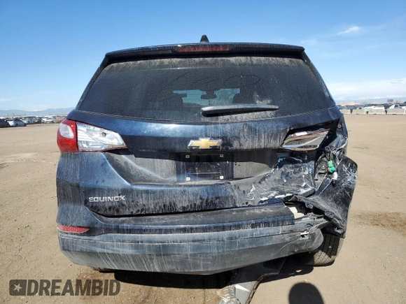 2021 Chevrolet Equinox LS z VIN 3GNAXHEV7MS105577, wystawiony jako Copart lot #53572885 z przebiegiem 50 928 mil mil oraz Szkoda całkowita • Salvage title. Historia ofert i sprzedaży dostępna na DreamBid. Obrazek 6.