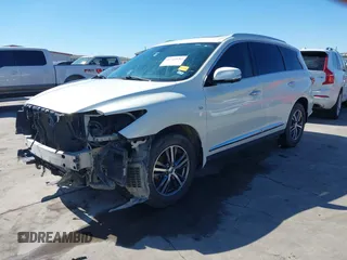 2017 Infiniti QX60 with VIN 5N1DL0MM3HC552510, listed as a IAAI auction lot 41744683 with 94,870 mi miles and . Bid and sale history available at DreamBid. Image 22.