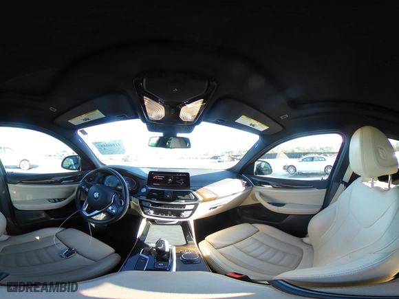 2020 BMW X4 xDrive30i with VIN 5UX2V1C07L9B83698, listed as a IAAI auction lot 41860487 with 51,891 mi miles. Bid and sale history available at carsss.com. Image 19.