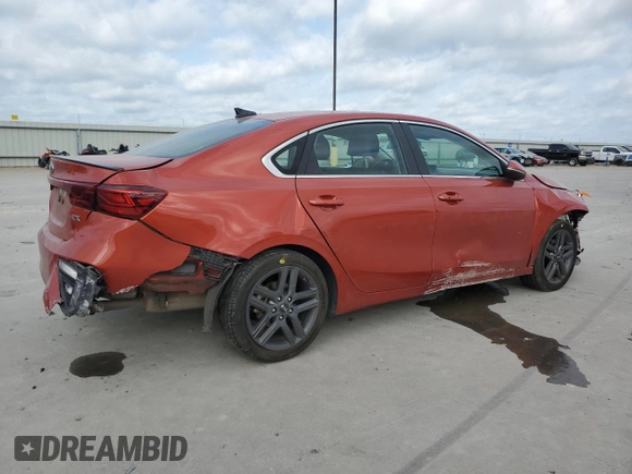 2019 Kia Forte EX with VIN 3KPF54AD4KE062273, listed as a Copart auction lot 53674945 with 51,917 mi miles and Salvage Title. Bid and sale history available at carsss.com. Image 3.