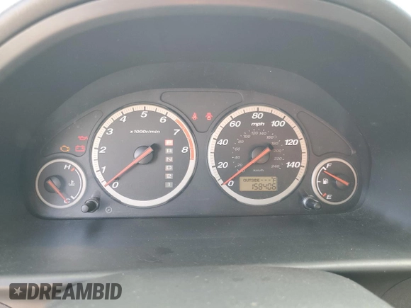 2006 Honda CR-V LX with VIN SHSRD68506U409021, listed as a Copart auction lot 55429395 with 158,406 mi miles and Clean Title. Bid and sale history available at DreamBid. Image 9.