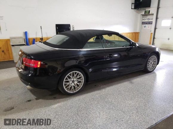 2011 Audi A5 Premium Plus с VIN WAULFAFH3BN009809, выставлен на аукционе Copart как лот 53299785 с пробегом 121 928 миль миль и Чистый • Clean title. История ставок и продаж доступна на DreamBid. Изображение 3.