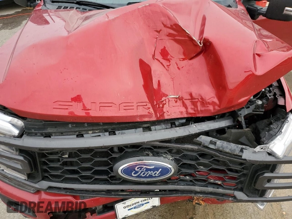 2024 Ford F-250 XL с VIN 1FT8W2BM4REC70118, выставлен на аукционе Copart как лот 55489935 с пробегом 45 277 миль миль и Списание • Salvage title. История ставок и продаж доступна на DreamBid. Изображение 11.