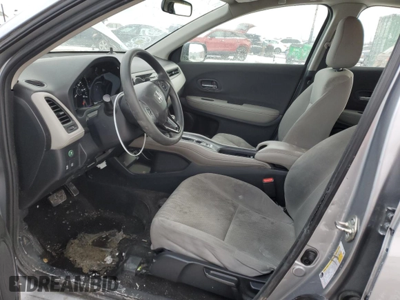 2021 Honda HR-V LX with VIN 3CZRU5H3XMM702749, listed as a Copart auction lot 42146225 with 81,515 mi miles and Salvage Title. Bid and sale history available at carsss.com. Image 7.