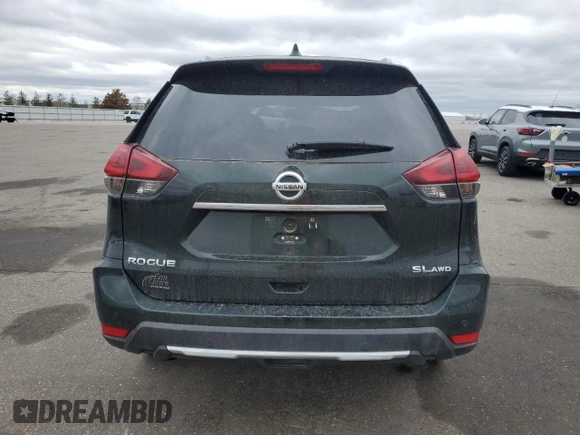 2020 Nissan Rogue S with VIN 5N1AT2MV4LC743711, listed as a Copart auction lot 52316565 with 73,549 mi miles and Salvage Title. Bid and sale history available at carsss.com. Image 6.