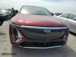 2024 Cadillac LYRIQ Luxury with VIN 1GYKPSRL1RZ129090, listed as a Copart auction lot 75392984 with 0 mi miles and Non Repairable. Bid and sale history available at carsss.com. Image 5.