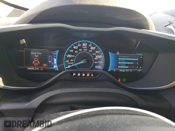 2017 Ford C-Max SE z VIN 1FADP5AU6HL102107, wystawiony jako Copart lot #54700535 z przebiegiem 89 698 mil mil oraz Szkoda całkowita • Salvage title. Historia ofert i sprzedaży dostępna na DreamBid. Obrazek 9.