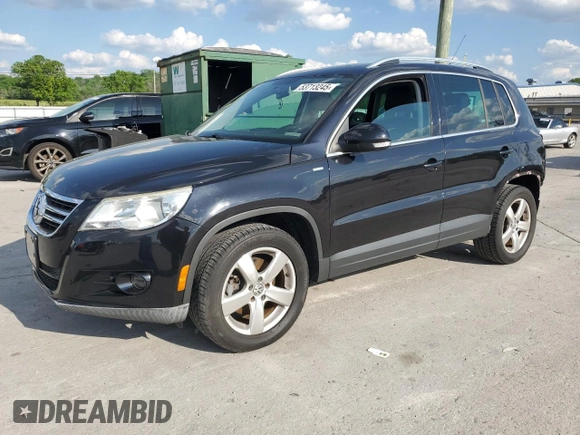 2010 Volkswagen Tiguan S with VIN WVGAV7AX4AW514812, listed as a Copart auction lot 53713245 with 108,009 mi miles and Salvage title. Bid and sale history available at DreamBid. Image 1.