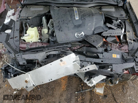 2024 Mazda CX-90 Premium with VIN JM3KKDHAXR1107854, listed as a Copart auction lot 60714955 with 7,802 mi miles and Salvage title. Bid and sale history available at DreamBid. Image 12.