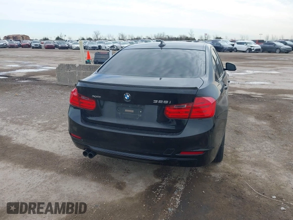 2014 BMW 3 Series 328i xDrive with VIN WBA3B3G57ENR82319, listed as a IAAI auction lot 41655950 with 130,926 mi miles. Bid and sale history available at carsss.com. Image 16.