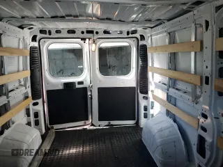 2023 Ram ProMaster Cargo with VIN 3C6LRVVG7PE559267, listed as a Copart auction lot 86912214 with 19,343 mi miles and Clean Title. Bid and sale history available at DreamBid. Image 10.
