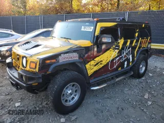 2006 Hummer H2 with VIN 5GRGN23U46H117048, listed as a Copart auction lot 78012724 with 121,773 mi miles and Salvage Title. Bid and sale history available at carsss.com. Image 1.