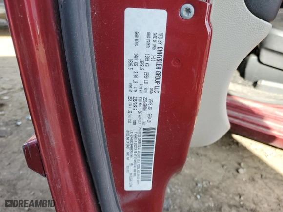 2011 Dodge Grand Caravan Mainstreet with VIN 2D4RN3DG8BR658758, listed as a Copart auction lot 48673175 with 178,477 mi miles and Clean Title. Bid and sale history available at carsss.com. Image 13.