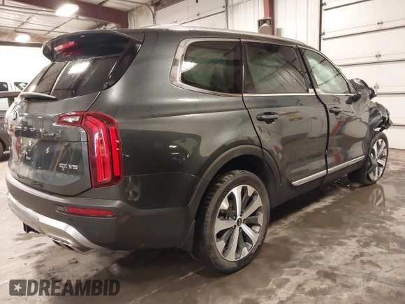 2021 Kia Telluride EX with VIN 5XYP3DHC9MG139717, listed as a IAAI auction lot 41629124 with 42,419 mi miles and . Bid and sale history available at DreamBid. Image 4.