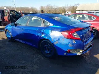 2020 Honda Civic LX with VIN 2HGFC2F6XLH536934, listed as a IAAI auction lot 41413070 with 62,773 mi miles and . Bid and sale history available at DreamBid. Image 3.