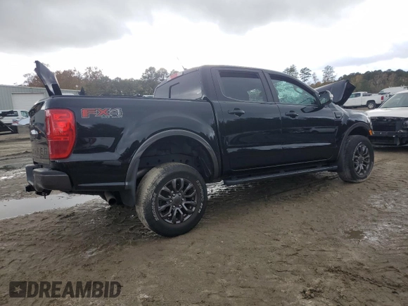 2021 Ford Ranger XL with VIN 1FTER4FH2MLD45115, listed as a Copart auction lot 80645854 with 0 mi miles and Salvage Title. Bid and sale history available at carsss.com. Image 3.