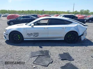 2014 Audi A7 Prestige with VIN WAU2GAFC3EN033481, listed as a IAAI auction lot 42094489 with 93,147 mi miles and . Bid and sale history available at DreamBid. Image 14.