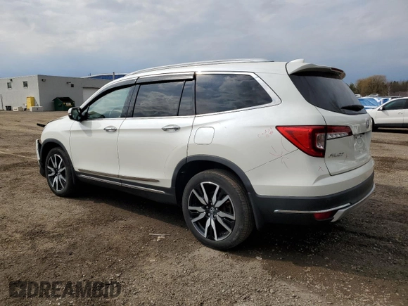 2019 Honda Pilot Touring 7-Passenger with VIN 5FNYF6H64KB503239, listed as a Copart auction lot 52936035 with 83,619 mi miles and Salvage Title. Bid and sale history available at DreamBid. Image 2.