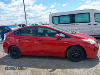2012 Toyota Prius One with VIN JTDKN3DU8C5502576, listed as a IAAI auction lot 42058504 with 139,855 mi miles. Bid and sale history available at carsss.com. Image 6.
