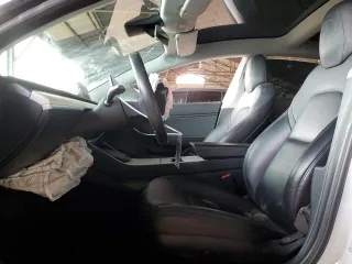 2018 Tesla Model 3 Long Range Battery with VIN 5YJ3E1EA7JF154634, listed as a Copart auction lot 53259305 with 0 mi miles and Salvage Title. Bid and sale history available at carsss.com. Image 7.