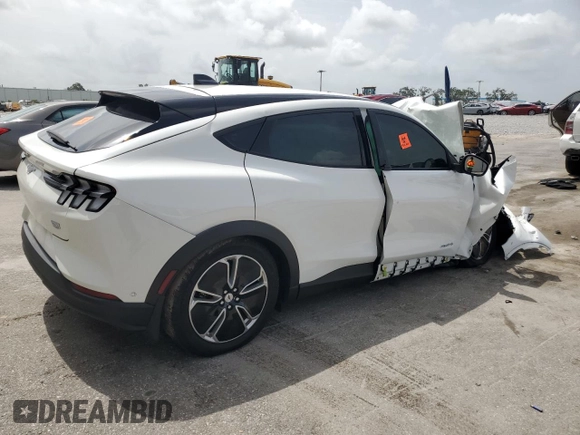 2023 Ford Mustang Mach-E Select with VIN 3FMTK1SS5PMA14734, listed as a Copart auction lot 59740115 with Not provided miles and Salvage title. Bid and sale history available at DreamBid. Image 3.
