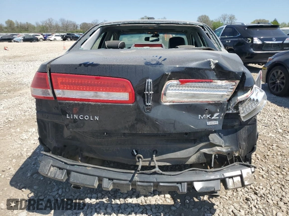 2010 Lincoln MKZ with VIN 3LNHL2JC6AR603983, listed as a Copart auction lot 53547415 with 183,540 mi miles and Salvage title. Bid and sale history available at DreamBid. Image 6.