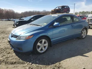 2006 Honda Civic Cpe EX with VIN 2HGFG11876H522890, listed as a Copart auction lot 49808475 with 140,822 mi miles and Clean Title. Bid and sale history available at carsss.com. Image 1.