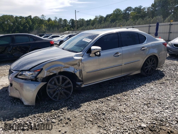 2015 Lexus GS 350 with VIN JTHBE1BL4FA007736, listed as a Copart auction lot 70201414 with 94,607 mi miles and Salvage Title. Bid and sale history available at carsss.com. Image 1.