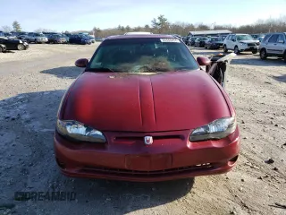 2003 Chevrolet Monte Carlo SS with VIN 2G1WX15K639123729, listed as a Copart auction lot 84466454 with Not Provided miles and Clean Title. Bid and sale history available at carsss.com. Image 5.