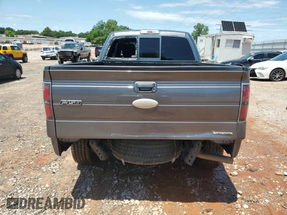2012 Ford F-150 XL with VIN 1FTFX1EF5CFA48040, listed as a Copart auction lot 59801405 with 197,166 mi miles and Salvage title. Bid and sale history available at DreamBid. Image 6.