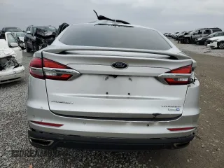2019 Ford Fusion Titanium with VIN 3FA6P0D96KR254352, listed as a Copart auction lot 80476984 with 0 mi miles and Salvage Title. Bid and sale history available at carsss.com. Image 6.