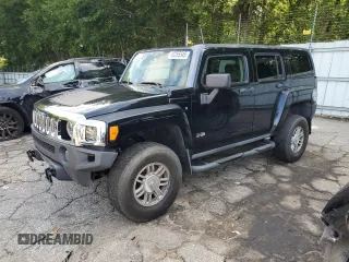 2007 Hummer H3 SUV z VIN 5GTDN13E478255612, wystawiony jako Copart lot #60265545 z przebiegiem 118 742 mil mil oraz Czysty tytuł • Clean title. Historia ofert i sprzedaży dostępna na DreamBid. Obrazek 1.