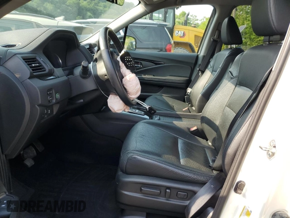 2019 Honda Pilot Elite with VIN 5FNYF6H09KB041935, listed as a Copart auction lot 60530515 with 57,526 mi miles and Salvage title. Bid and sale history available at DreamBid. Image 7.
