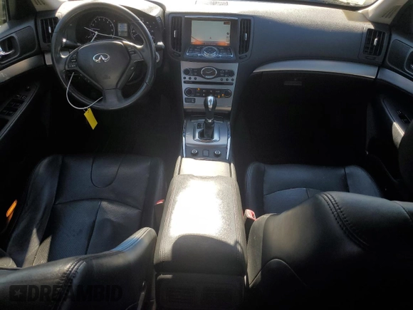 2015 Infiniti Q40 with VIN JN1CV6AR3FM522883, listed as a Copart auction lot 77555294 with 124,449 mi miles and Salvage Title. Bid and sale history available at carsss.com. Image 8.