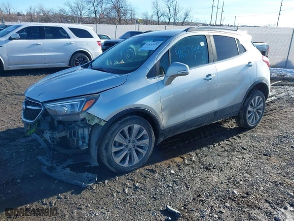 2018 Buick Encore Preferred with VIN KL4CJASB9JB602541, listed as a IAAI auction lot 41653483 with 96,802 mi miles. Bid and sale history available at carsss.com. Image 2.
