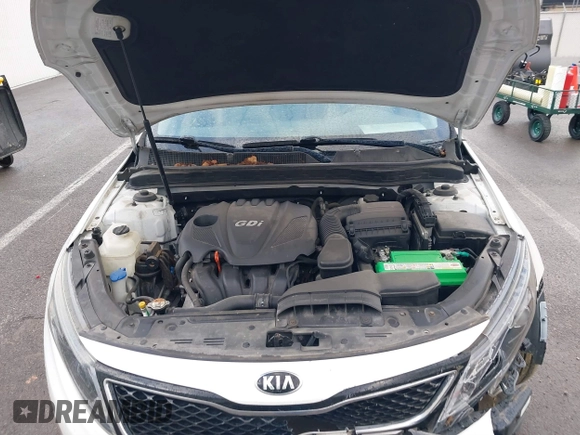 2015 Kia Optima EX with VIN 5XXGN4A7XFG429821, listed as a IAAI auction lot 41707204 with 134,383 mi miles. Bid and sale history available at carsss.com. Image 10.