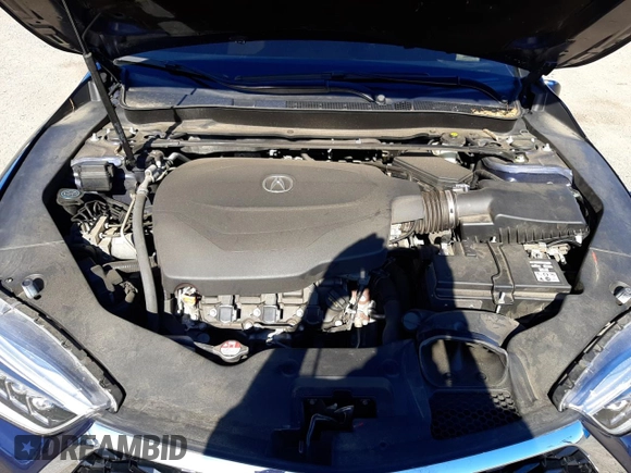 2018 Acura TLX with VIN 19UUB2F31JA009666, listed as a Copart auction lot 50445212 with 76,682 mi miles. Bid and sale history available at carsss.com. Image 7.