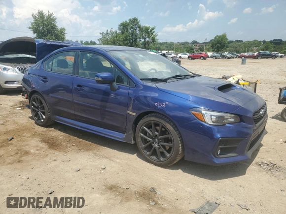 2020 Subaru WRX Limited with VIN JF1VA1J6XL9810124, listed as a Copart auction lot 62133775 with 55,243 mi miles and Salvage title. Bid and sale history available at DreamBid. Image 4.