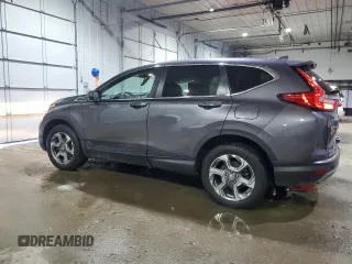 2019 Honda CR-V EX with VIN 7FARW2H58KE013377, listed as a Copart auction lot 46829085 with 85,300 mi miles and Salvage Title. Bid and sale history available at DreamBid. Image 2.