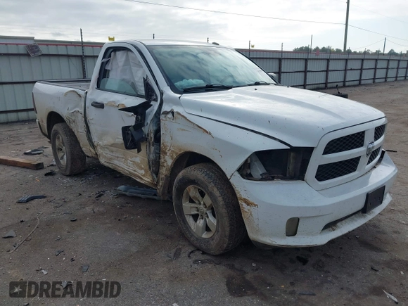 2018 Ram 1500 Tradesman with VIN 3C6JR6AG2JG158109, listed as a IAAI auction lot 41456891 with 102,851 mi miles and . Bid and sale history available at DreamBid. Image 1.