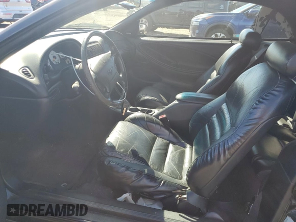 1998 Ford Mustang GT with VIN 1FAFP45X1WF216440, listed as a Copart auction lot 50876335 with 130,008 mi miles and Salvage Title. Bid and sale history available at carsss.com. Image 7.