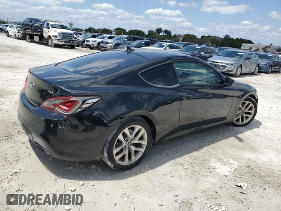 2013 Hyundai Genesis Coupe R-Spec with VIN KMHHT6KD2DU094891, listed as a Copart auction lot 52727585 with 185,203 mi miles and Clean title. Bid and sale history available at DreamBid. Image 3.