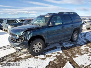 2005 Chevrolet Tahoe LT with VIN 1GNEK13T05R268746, listed as a Copart auction lot 83354194 with 222,145 mi miles and Clean Title. Bid and sale history available at carsss.com. Image 1.