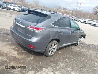 2013 Lexus RX 350 with VIN 2T2BK1BA6DC220815, listed as a IAAI auction lot 41796656 with 121,127 mi miles. Bid and sale history available at carsss.com. Image 4.