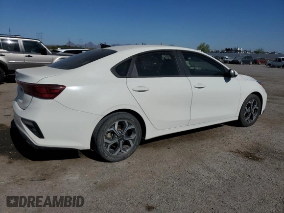 2019 Kia Forte LXS with VIN 3KPF24AD0KE126401, listed as a Copart auction lot 62087885 with 110,804 mi miles and Salvage title. Bid and sale history available at DreamBid. Image 3.