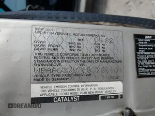 1982 BMW 3 Series z VIN WBAAG3307C8378560, wystawiony jako Copart lot #83790224 z przebiegiem 83 004 mil mil oraz Tytuł czysty. Historia ofert i sprzedaży dostępna na DreamBid. Obrazek 14.