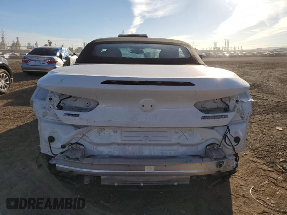 2019 BMW 8 Series M850i xDrive with VIN WBAFY4C50KBX39424, listed as a Copart auction lot 78093254 with 37,556 mi miles and Salvage title. Bid and sale history available at DreamBid. Image 6.