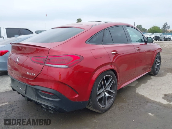 2023 Mercedes-Benz GLE 53 AMG with VIN 4JGFD6BBXPA902431, listed as a IAAI auction lot 40460079 with 17,617 mi miles and . Bid and sale history available at DreamBid. Image 4.